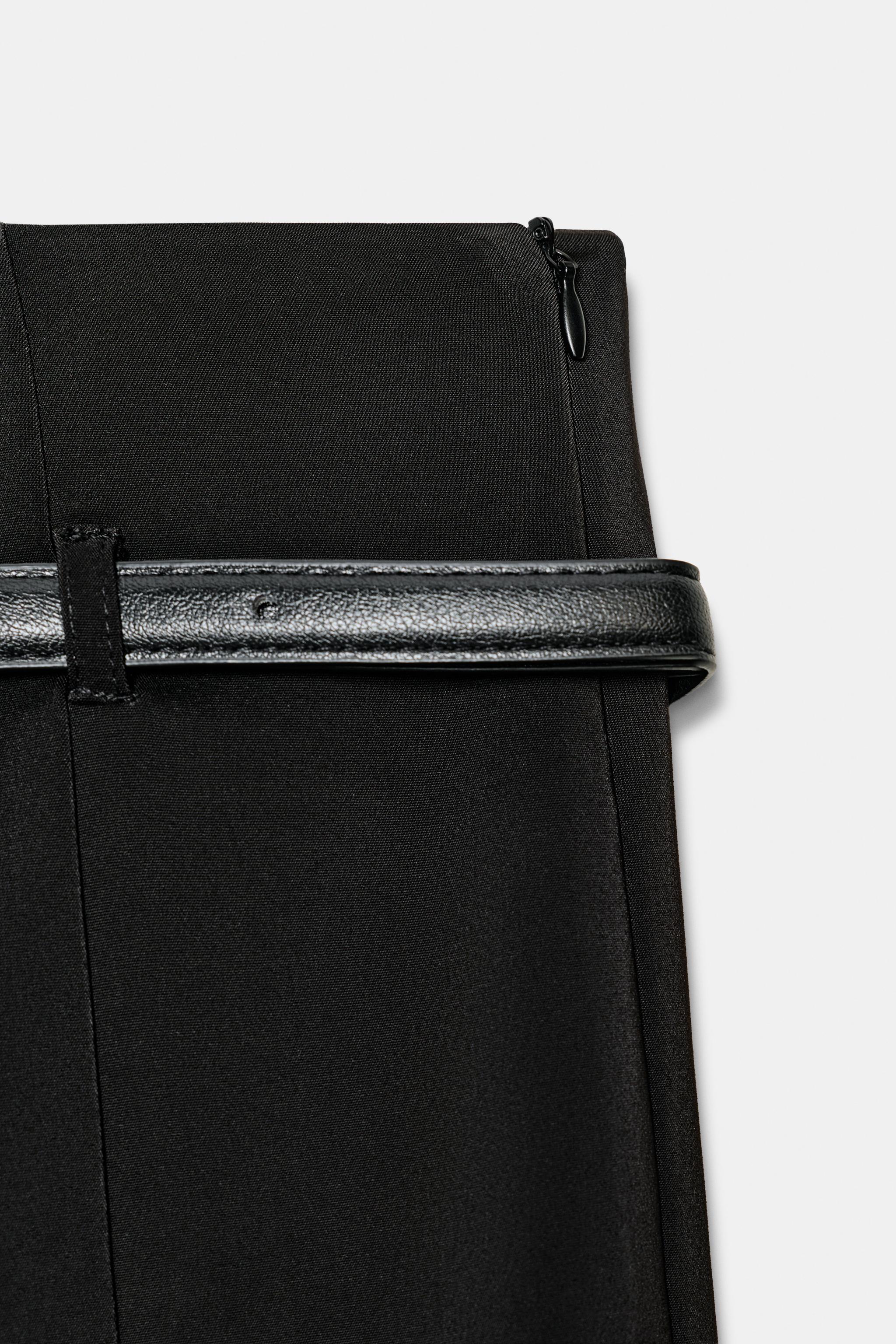 BELTED LEGGING PANTS